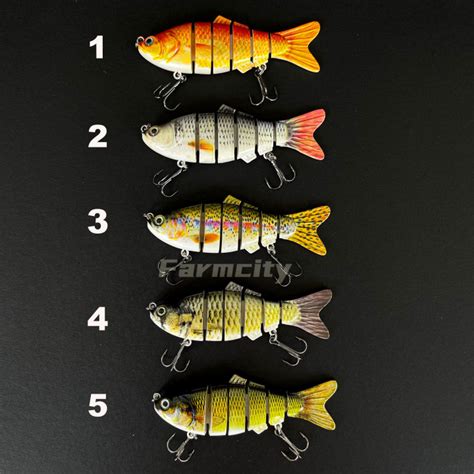 Cm G Segments Premium Multi Jointed Fishing Lure Umpan Belanak