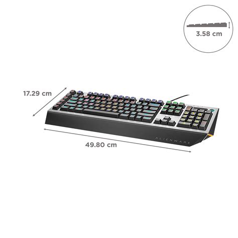 Buy Dell Alienware Pro Mechanical Aw768 Wired Gaming Keyboard With