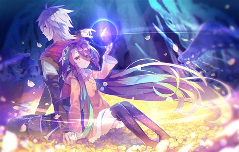 Riku And Shuvi Dola No Game No Life Zero Hd Wallpaper