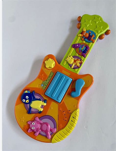 THE BACKYARDIGANS Musical Singing Guitar Toy Vintage Mattel - Etsy