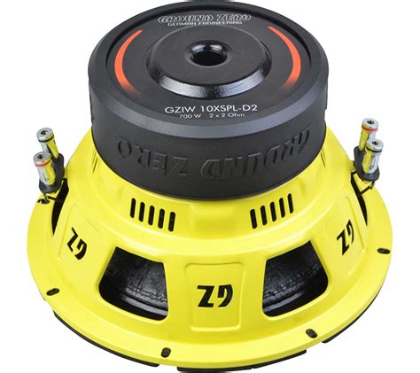 Ground Zero GZIW 10XSPL D2 Subwoofer Caraudio24 De