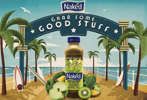 PepsiCos Naked Juice Teaches Londoners About The Good Stuff Inside