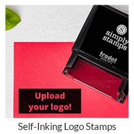 Custom Self-Inking Logo Stamps | Simply Stamps