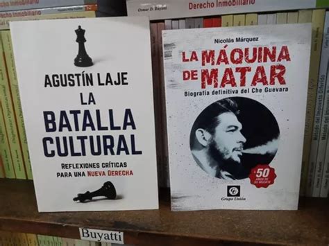 Combo La Batalla Cultural La Maquina De Matar Env O Gratis