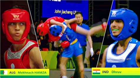 Dhruv Vs Mechnach Hamza 48 Kg Quarterfinal 8th World Junior