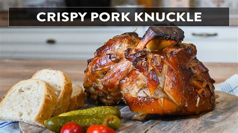 Crispy Pork Knuckle German Style Recipe Amazing Foods TV