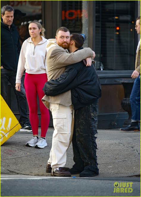 Sam Smith & Boyfriend Christian Cowan Share Loving Embrace During ...