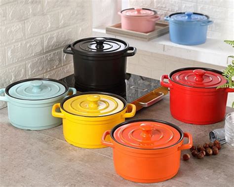 Ceramic Pots For Kitchen | 2.5L Best Ceramic Cookware