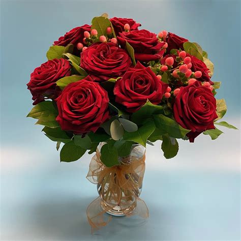 Luxury Red Rose Bouquet | Romantic Flowers | Brighton Flower