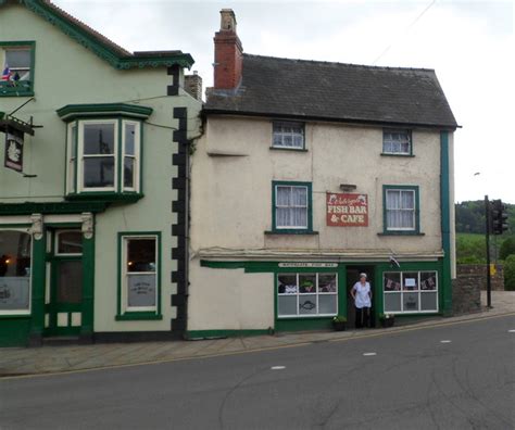 Watergate Fish Bar Cafe Brecon Jaggery Geograph Britain And Ireland