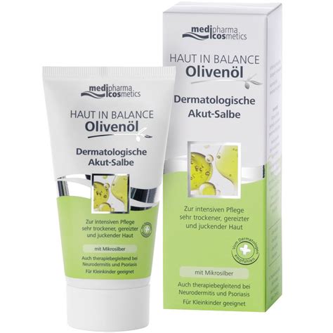 medipharma cosmetics Olivenöl Haut in Balance Dermatologische Akut