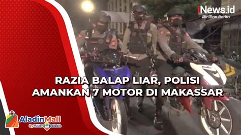 Bubarkan Judi Balap Liar Polisi Lepaskan Tembakan Peringatan