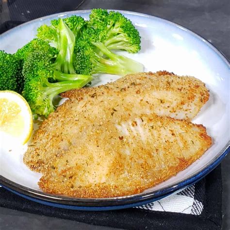 Easy Air Fryer Parmesan Crusted Tilapia Recipe Crusted Tilapia Air