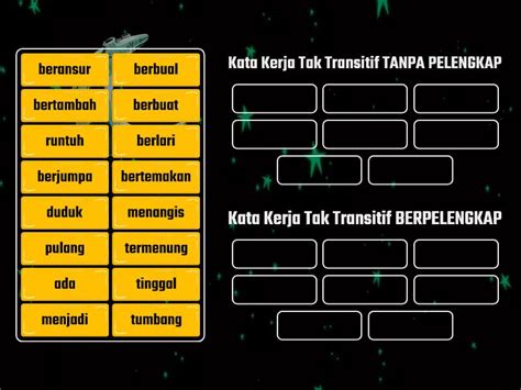 Kelaskan Kata Kerja Tak Transitif Mengikut Jenis Group Sort