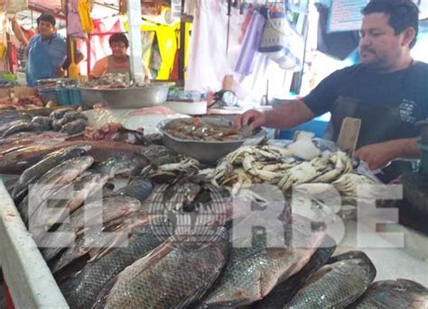 A la Baja Venta de Pescados y Mariscos Periódico El Orbe