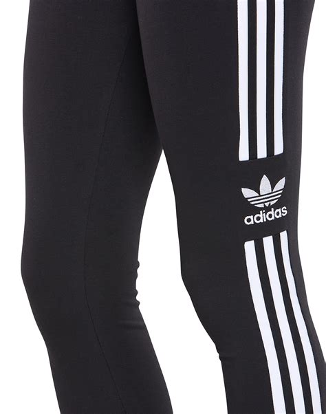 Adidas Originals Womens Trefoil Leggings Black Life Style Sports Uk