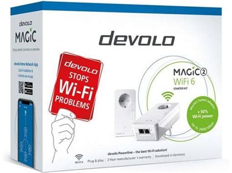 Kit Powerline DEVOLO Magic 2 Wi Fi 6 Next Starter Worten Pt