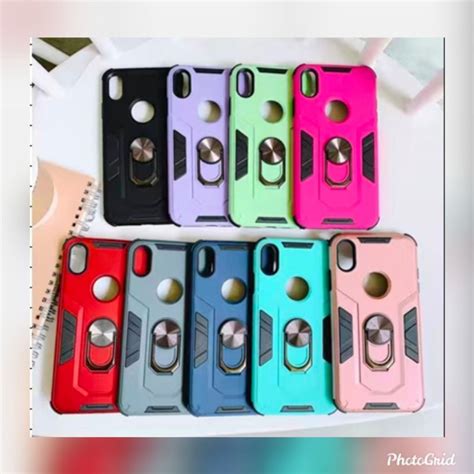 King Armor Case With Ring For Infinix Hot I With Freebies Usb Led Light Shopee Philippines