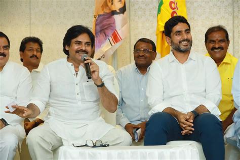 Janasena Tdp Coordination Committee Meeting Janasena Tdp Coordination