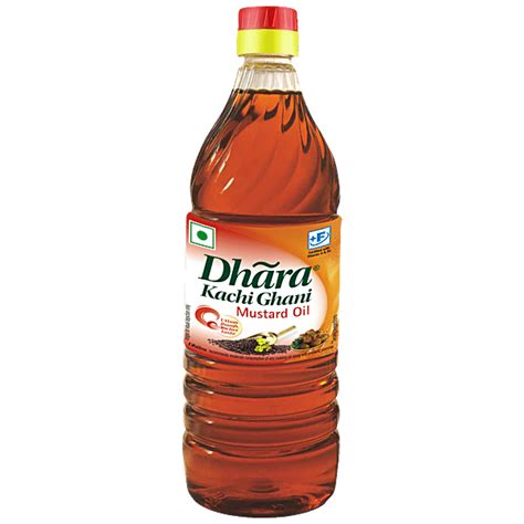 Buy Dhara Kachi Ghani Mustard Oil Cold Pressed Sarson Ka Tel Online