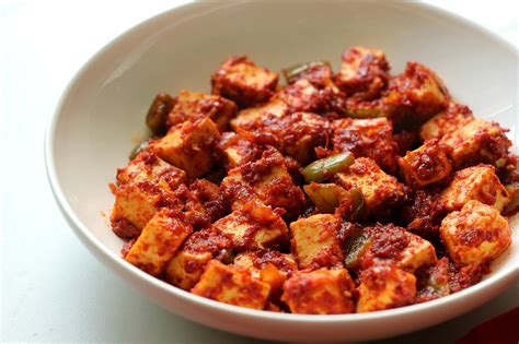 Recipe For Spicy Schezwan Chilli Paneer GOYA