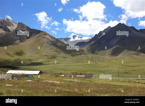 Mountains in the Andes, Peru Stock Photo - Alamy