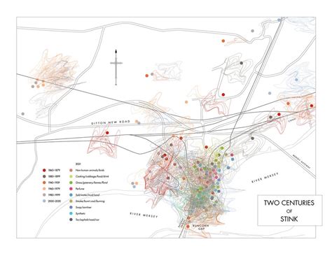 centuries  stink widnes sensory maps