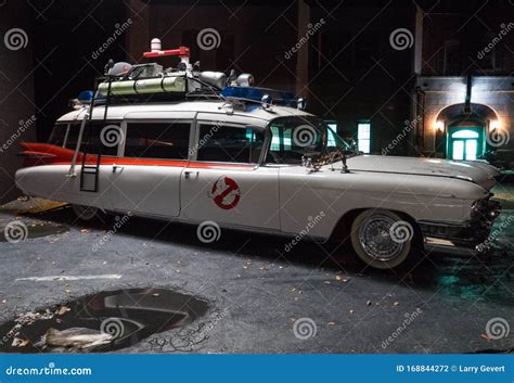 Ecto-1, Ghostbusters car editorial photography. Image of drive - 168844272