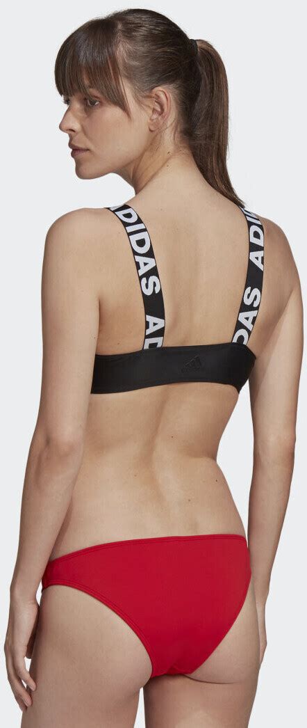 Adidas Branded Beach Bikini Top Black White Fs Ab