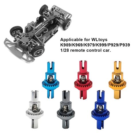 Caja De Engranajes Diferencial Para Wltoys K Rc Pieza De Mejora De