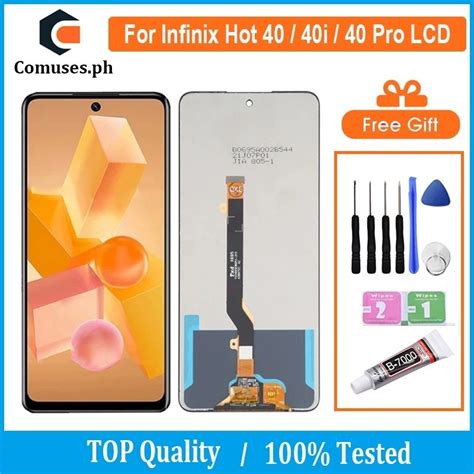 Original Lcd For Infinix Hot I Pro Lcd Display Touch Screen Digitizer Assembly