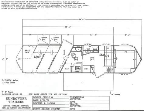 Wiring Diagram For Featherlite Trailers » Wiring Digital And Schematic