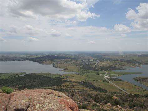 Atop Mt Scott Fort Sill Reservation Lawton Oklahoma Natural