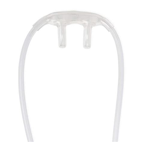 Soft Touch Nasal Oxygen Cannulas 7ft Adult Tubing Standard Connector 10 Pack