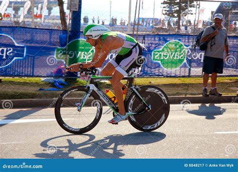 Ironman Triathlete Winner Cycling Editorial Photography Image Of Port