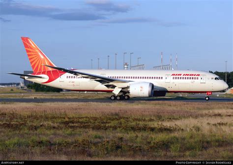 Aircraft Photo Of Vt Anx Boeing Dreamliner Air India