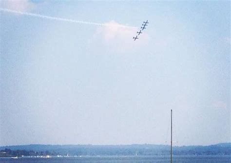 Frecce Tricolori Le Prove Sul Lago Maggiore