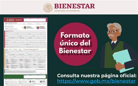 ¿dónde Obtener El Formato único Del Bienestar De La Pensión De Adultos Mayores 2022