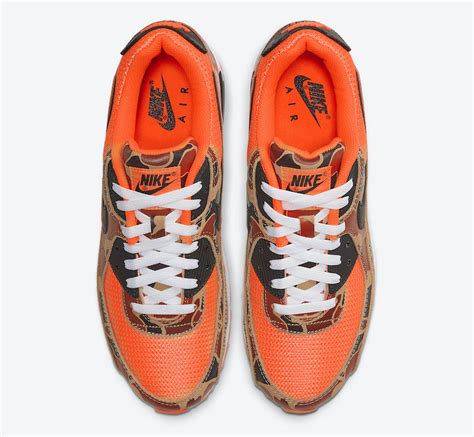 Nike Air Max 90 Orange Camo CW4039-800 Release Date - SBD