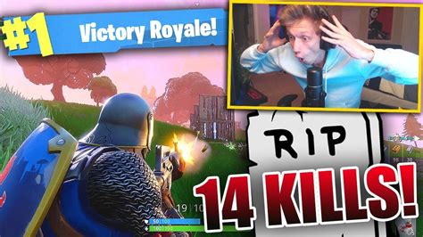 Intense 14 Kill Game Win On Fortnite Fortnite Battle Royale Youtube