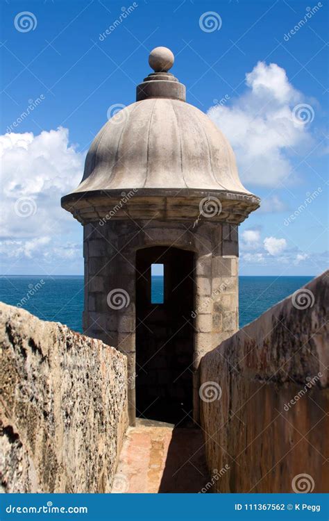 Puerto Rico / El Morro Fort Stock Photo - Image of castillo, history ...