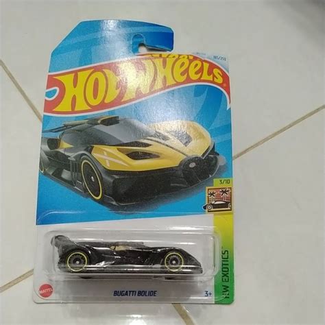 Jual Hot Wheels Bugatti Bolide Kuning Shopee Indonesia