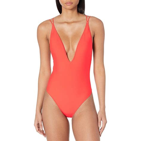 Volcom Women S Simply Solid One Piece Swimsuit