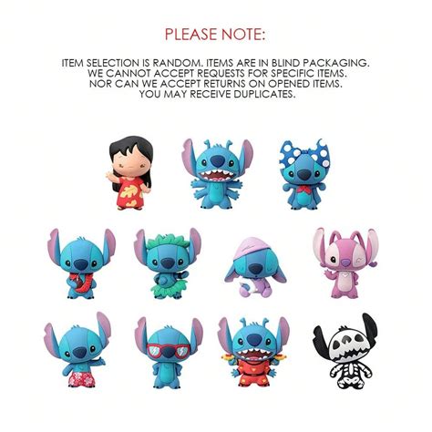 Disney Pieza Stitch Series Caja Ciega De Misterio De Caja Sorpresa