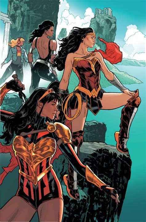 Wonder Womans All Amazon Justice League Unites To Take On Her