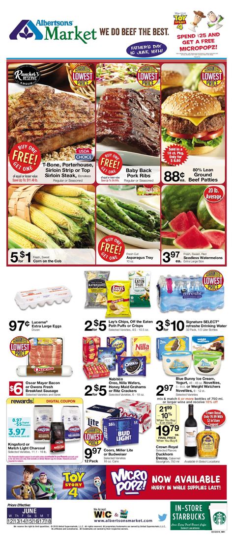 Albertsons Weekly Ad Jun 12 - 18, 2019 - WeeklyAds2