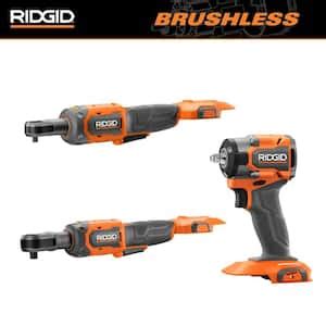 Have A Question About RIDGID 18V Brushless Cordless 3 Tool Combo Kit