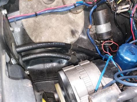 Longer Oil Cooler Hose Block To Cooler Mgb Gt Forum The Mg