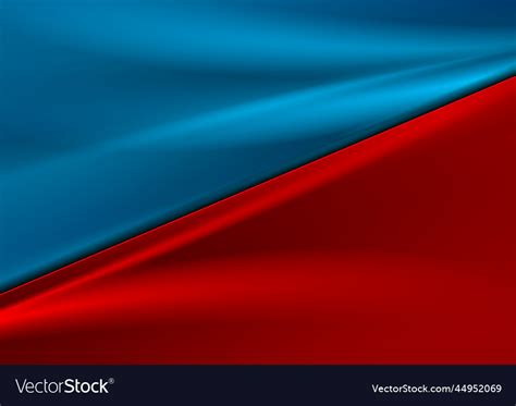 Contrast red blue smooth gradient abstract Vector Image