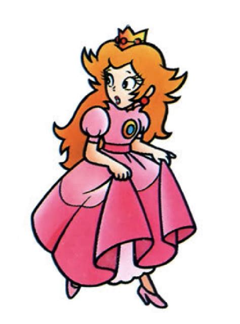 Princess Peach Manual Art